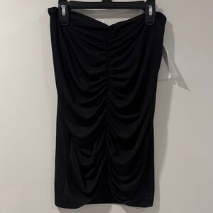 NWT-women’s Abound Black Ruched Skirt